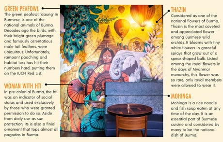 Map of Burma Mural | Burma Love | Bringing the Bold Flavors of Burma to San Francisco